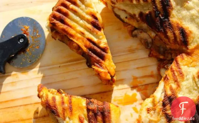 Gegrillte Pizza Panini-Sandwich