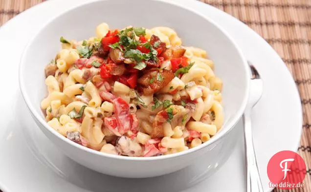 Speck und Piment Makkaroni und Käse