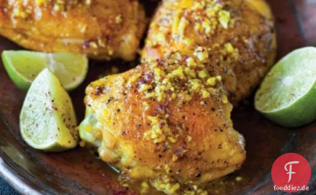 Kurkuma Huhn mit Sumach und Limette aus 'Die neue persische Küche