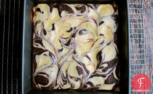 Käsekuchen Swirl Brownies