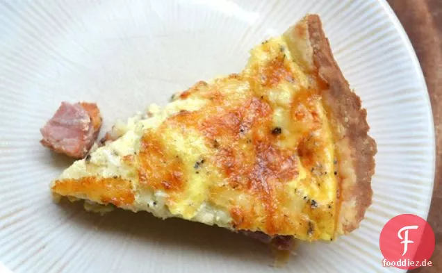 Schinken und Schweizer Quiche