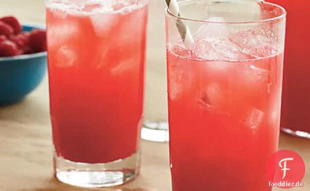 Frische Himbeerlimonade