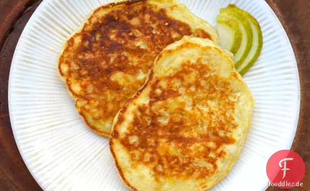 Rum-Birnen-Pfannkuchen