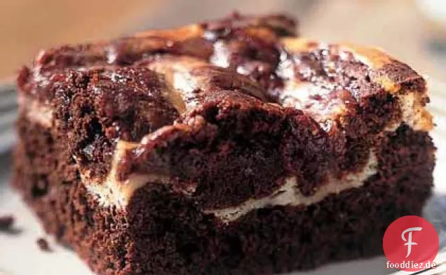 Himbeer-Frischkäse-Brownies