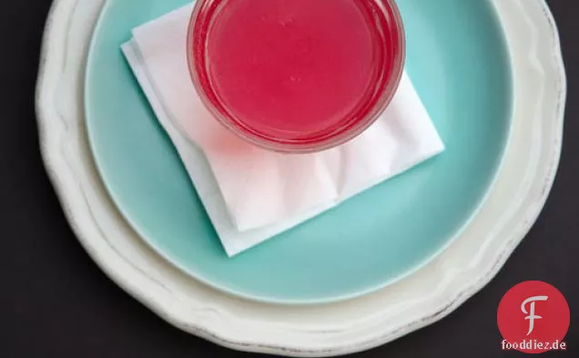 Rhabarbersaft