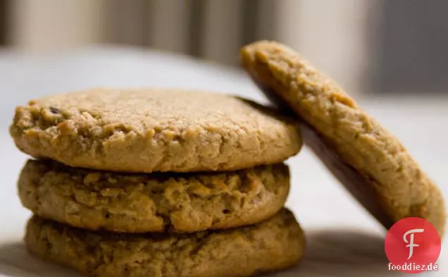 Erdnussbutter Haferkekse