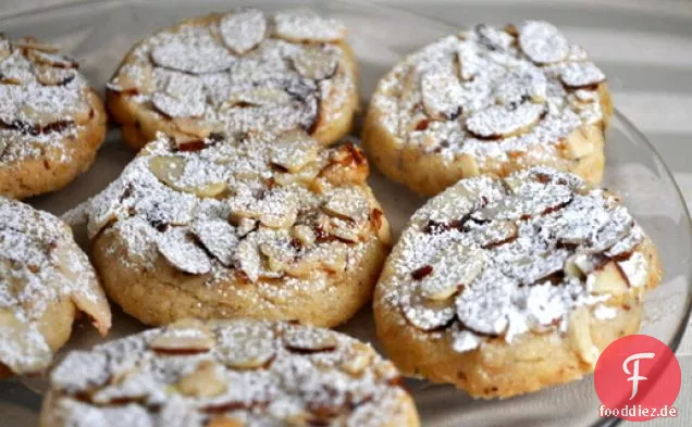 Italienische Mandel-Blutorangen-Kekse