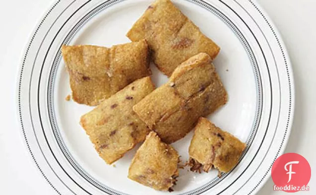 Gebratenes Schweinefleisch Tamales