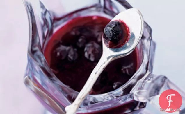 Frische Blaubeersauce