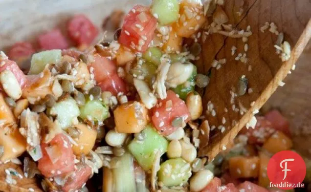 Susan Fenigers burmesischer Gin Thoke Melonensalat