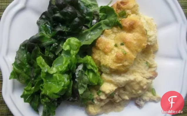 Käse-Speck-Soufflé