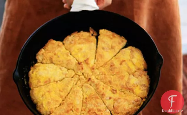 Maismehl-verkrustete Buttermilchkekse
