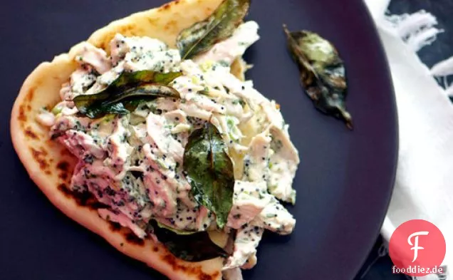 Würzige Curry-Hähnchen-Salat-Sandwiches
