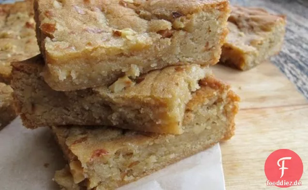 Ahorn-Walnuss-Blondies