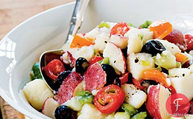 Leichter und frischer Kartoffelsalat