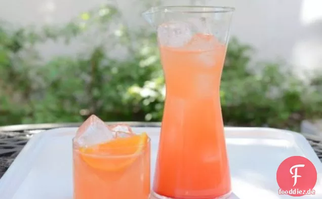 Tequila und Campari mit Mandarine