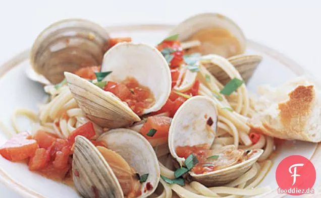 Linguine mit Muschelsauce