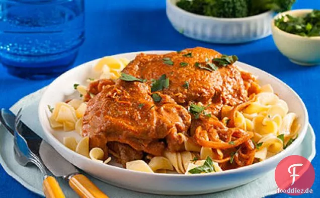 Hähnchenschenkel Paprika