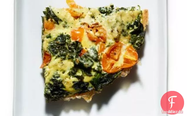Geschmorter Grünkohl-Frittata