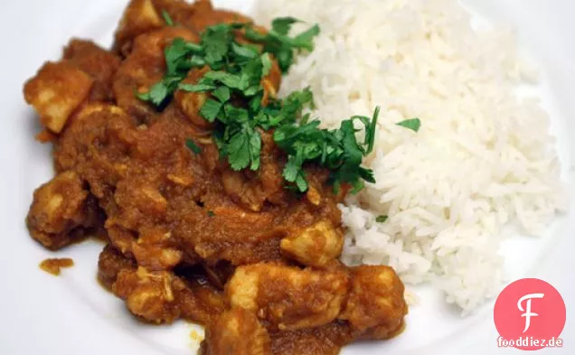 Hari Nayaks Hühnercurry in Eile (Bhuna Masala Murgh)