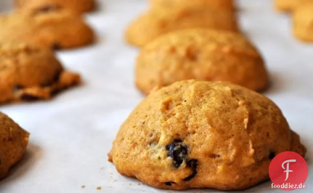 Kürbis-Orangen-Cranberry-Cookies