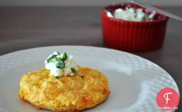 Süßkartoffelkekse mit Jalapeño Butter