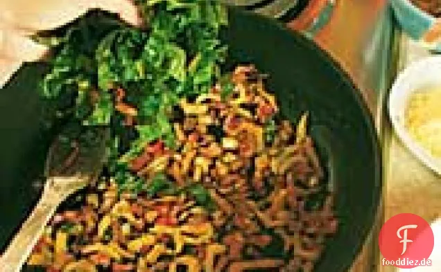 Cremiger Parmesan Schweizer Mangold Gratin