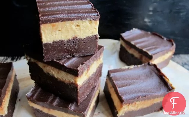 Triple Decker Erdnuss Butter Brownies