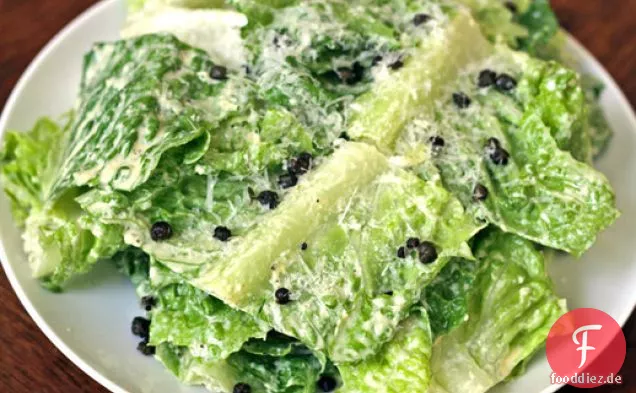 Abendessen Heute Abend: Gerösteter Kapern-Caesar-Salat