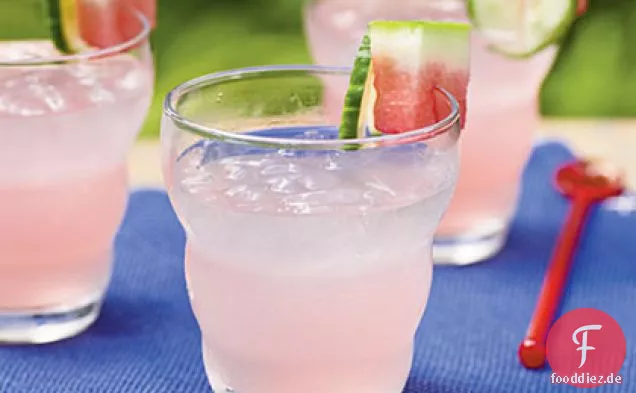 Wassermelone und Gurke Tonic