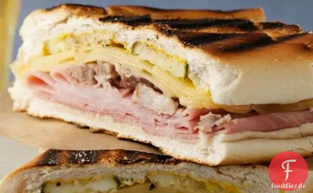 Gegrilltes kubanisches Sandwich