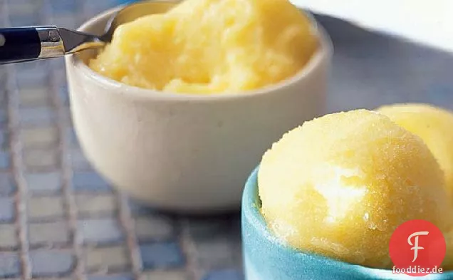 Mango-Limetten-Eis