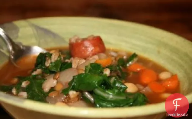 Linsensuppe-farro-Suppe
