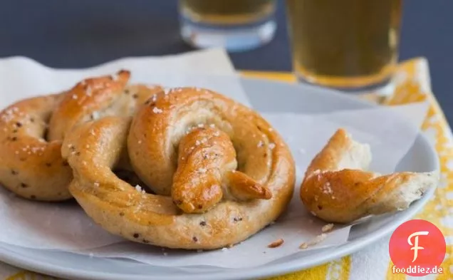 Senf Weiche Brezeln aus 'Salzige Snacks