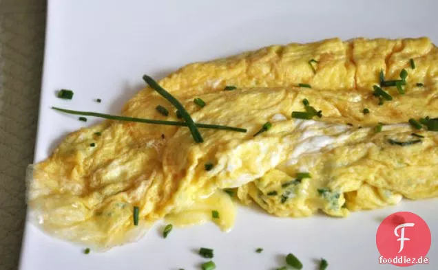 Gruyère-Schnittlauch-Omelett