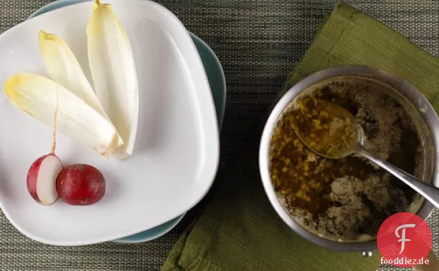 Der schärfere Flüsterer: Winter-Crudités mit Marcella Hazans Bagna Cauda