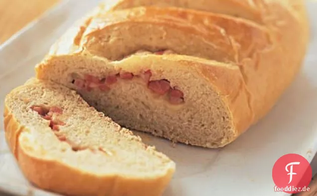 Schinken und Schweizer Stromboli
