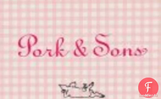Kochen Sie das Buch: Schweinefleisch und Zitrusfrüchte mit Ratatouille
