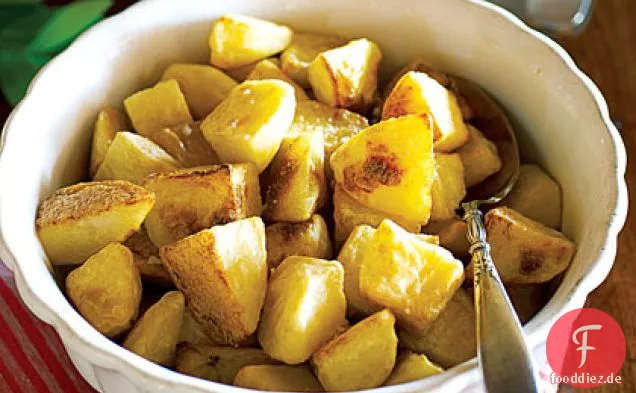 Goldenes Olivenöl-Bratkartoffeln