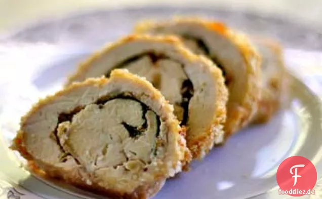 Gefülltes Herbed Huhn mit Boursin Käse
