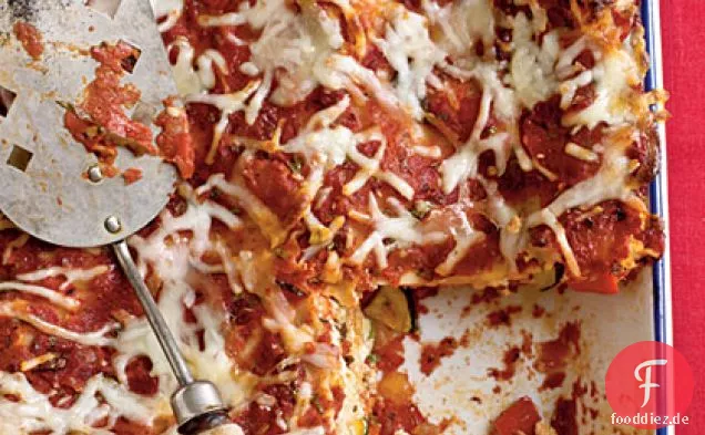 Gebackene Gemüse-Lasagne