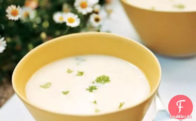 Ei-, Zitronen- und Reissuppe (Avgolemono Soupa)