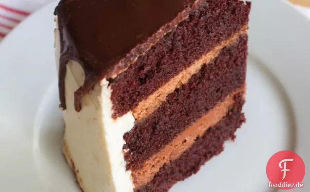 Schokoladen-Dekadenz-Kuchen
