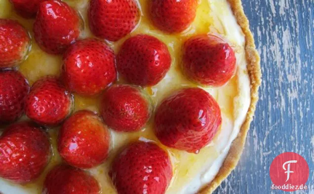 No-Bake Erdbeer-Käsekuchen