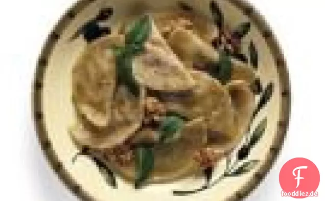 Ligurische Pansotti mit Walnusspesto