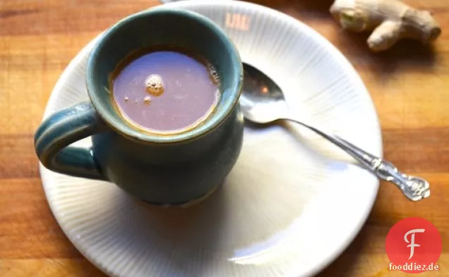 Heiß gebutterter Chai