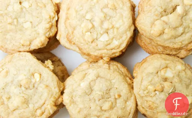 Weiße Schokolade Macadamia Cookies