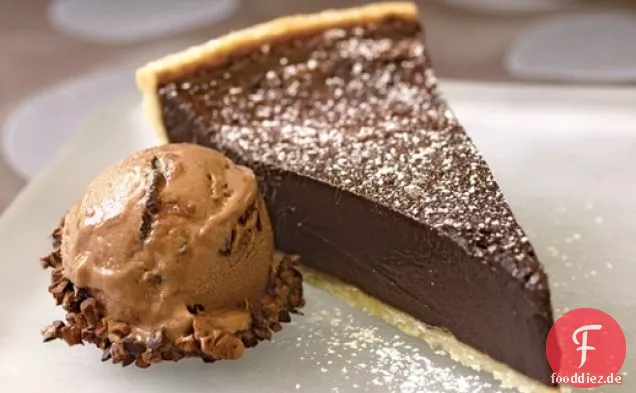 Schokoladen-Bourbon-Fudge-Torte