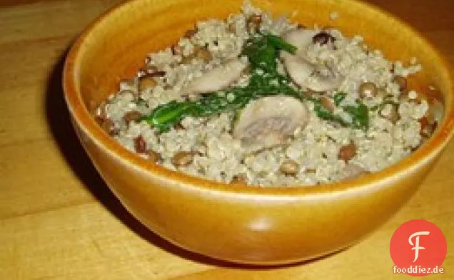 Quinoa Mangold Pilaw