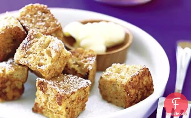 Französisch Toast Bites